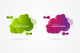Download Liquid Gradient Banner Element Green - Banner Collection