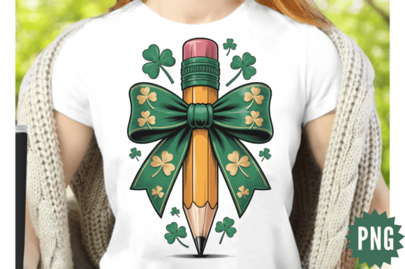 Download St Patrick’s Day Pencil Bow PNG Clipart - Png Collection