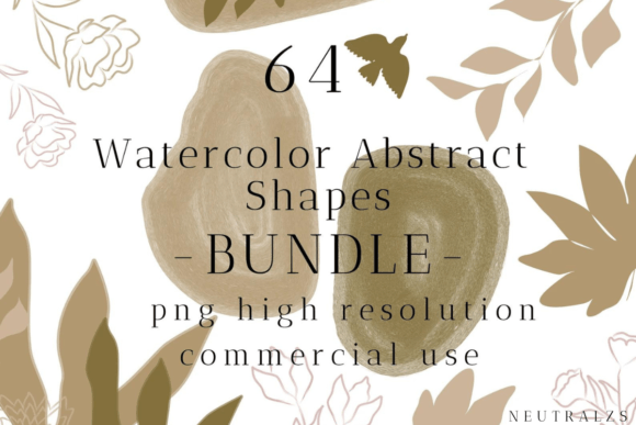 Download Boho PNG Clipart Abstract Shapes Bundle - Png Collection