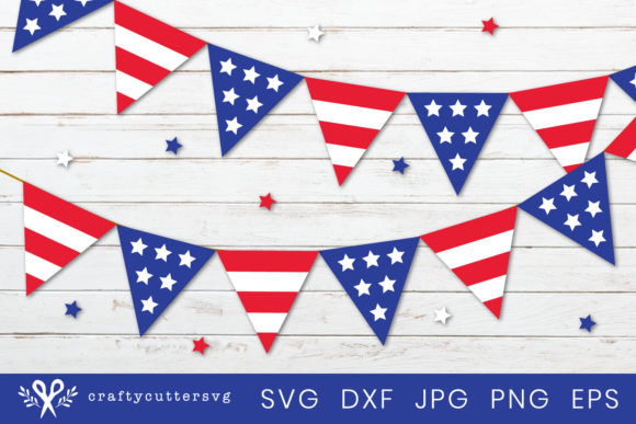 Download 4th of July Bunting Banner | Independence Day Decoration - Banner Collection