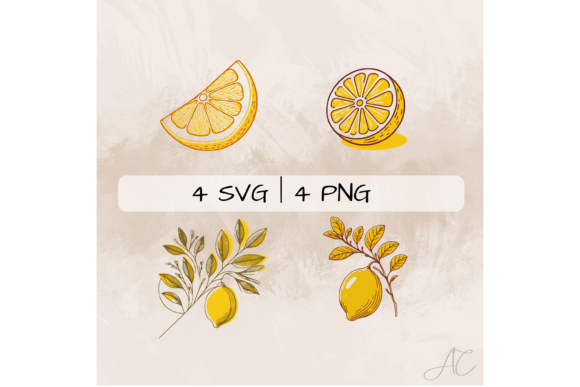 Download Lemon SVG Bundle, Lemon Slice PNG - Png Collection