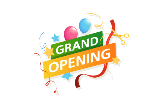 Download Grand Opening Banner. Vector Promo Flyer - Banner Collection