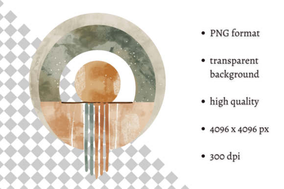 Download Abstract Boho Shape PNG Clipart - Png Collection