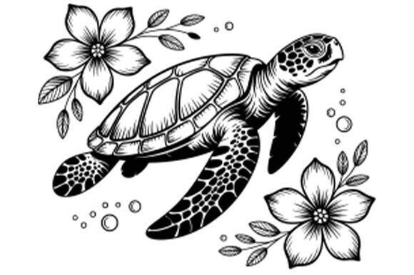 Download Cool Sea Turtle Svg, Cricut Sea Turtle - Cool Collection