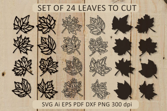 Download 24 Leaves Set - Premium Resources