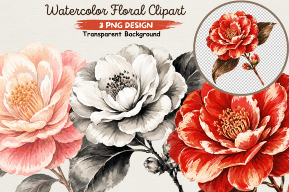 Download Watercolor Floral Clipart PNG,Elegant - Png Collection